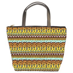 Bohemian Fabric Pattern Bucket Bags by BangZart