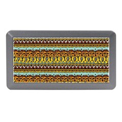 Bohemian Fabric Pattern Memory Card Reader (mini) by BangZart