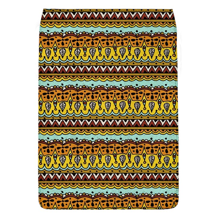 Bohemian Fabric Pattern Flap Covers (L) 