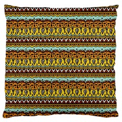 Bohemian Fabric Pattern Standard Flano Cushion Case (one Side) by BangZart