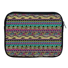 Aztec Pattern Cool Colors Apple Ipad 2/3/4 Zipper Cases by BangZart