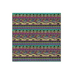 Aztec Pattern Cool Colors Satin Bandana Scarf by BangZart