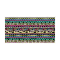 Aztec Pattern Cool Colors Yoga Headband by BangZart