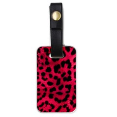 Leopard Skin Luggage Tags (one Side)  by BangZart