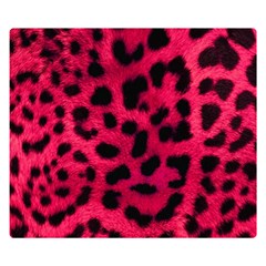 Leopard Skin Double Sided Flano Blanket (small)  by BangZart