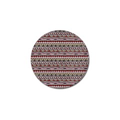 Aztec Pattern Patterns Golf Ball Marker (10 Pack) by BangZart