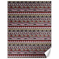 Aztec Pattern Patterns Canvas 12  X 16   by BangZart