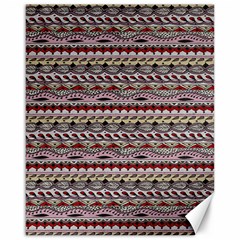 Aztec Pattern Patterns Canvas 16  X 20   by BangZart