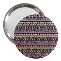 Aztec Pattern Patterns 3  Handbag Mirrors by BangZart