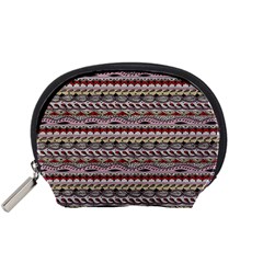 Aztec Pattern Patterns Accessory Pouches (small)  by BangZart