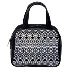 Aztec Design  Pattern Classic Handbags (one Side) by BangZart