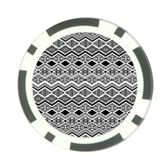 Aztec Design  Pattern Poker Chip Card Guard (10 Pack) by BangZart