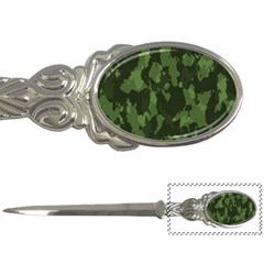 Camouflage Green Army Texture Letter Openers by BangZart