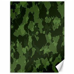 Camouflage Green Army Texture Canvas 36  X 48   by BangZart