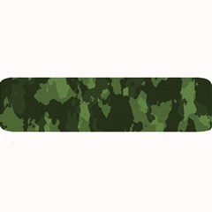 Camouflage Green Army Texture Large Bar Mats by BangZart