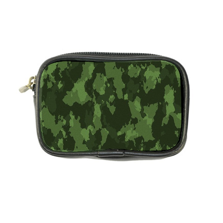 Camouflage Green Army Texture Coin Purse