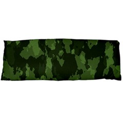 Camouflage Green Army Texture Body Pillow Case (dakimakura) by BangZart