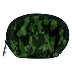 Camouflage Green Army Texture Accessory Pouches (medium)  by BangZart