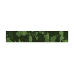 Camouflage Green Army Texture Flano Scarf (mini) by BangZart