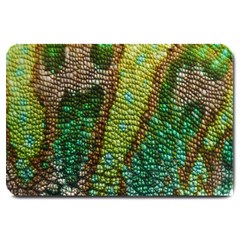 Chameleon Skin Texture Large Doormat  by BangZart