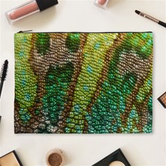 Chameleon Skin Texture Cosmetic Bag (xl) by BangZart