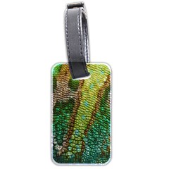 Chameleon Skin Texture Luggage Tags (two Sides) by BangZart