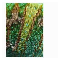 Chameleon Skin Texture Small Garden Flag (two Sides) by BangZart