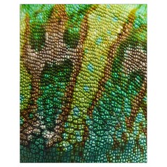 Chameleon Skin Texture Drawstring Bag (small) by BangZart