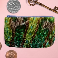 Chameleon Skin Texture Large Coin Purse