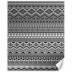 Aztec Pattern Design Canvas 16  X 20  