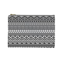 Aztec Pattern Design Cosmetic Bag (large)  by BangZart