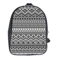 Aztec Pattern Design School Bags (xl)  by BangZart