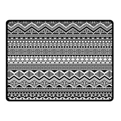 Aztec Pattern Design Double Sided Fleece Blanket (small)  by BangZart