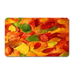 Leaves Texture Magnet (rectangular) by BangZart