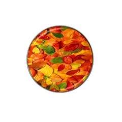 Leaves Texture Hat Clip Ball Marker (4 Pack) by BangZart