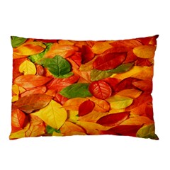 Leaves Texture Pillow Case (two Sides) by BangZart