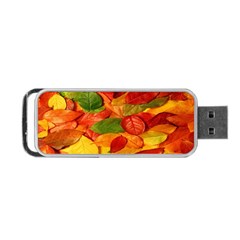 Leaves Texture Portable Usb Flash (two Sides) by BangZart