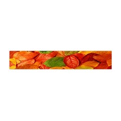 Leaves Texture Flano Scarf (mini) by BangZart