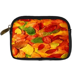 Leaves Texture Digital Camera Cases by BangZart