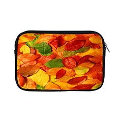 Leaves Texture Apple Ipad Mini Zipper Cases by BangZart