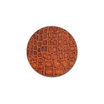 Crocodile Skin Texture Golf Ball Marker (4 pack) Front