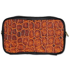 Crocodile Skin Texture Toiletries Bags 2-side by BangZart