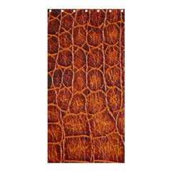 Crocodile Skin Texture Shower Curtain 36  X 72  (stall)  by BangZart