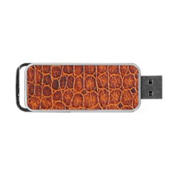 Crocodile Skin Texture Portable Usb Flash (two Sides) by BangZart