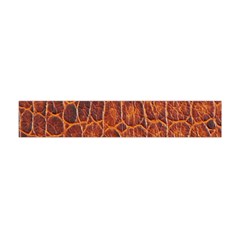 Crocodile Skin Texture Flano Scarf (mini) by BangZart