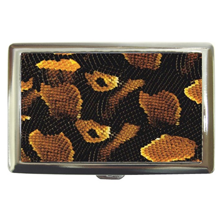 Gold Snake Skin Cigarette Money Cases