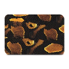 Gold Snake Skin Plate Mats by BangZart