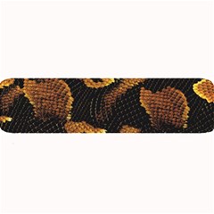 Gold Snake Skin Large Bar Mats by BangZart