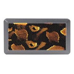 Gold Snake Skin Memory Card Reader (mini) by BangZart