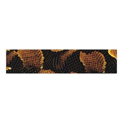 Gold Snake Skin Velvet Scrunchie